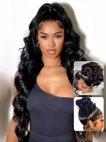 Seamless Lace Front Collection 360 Lace Wear Go Wigs Wavy Lace Front Wig